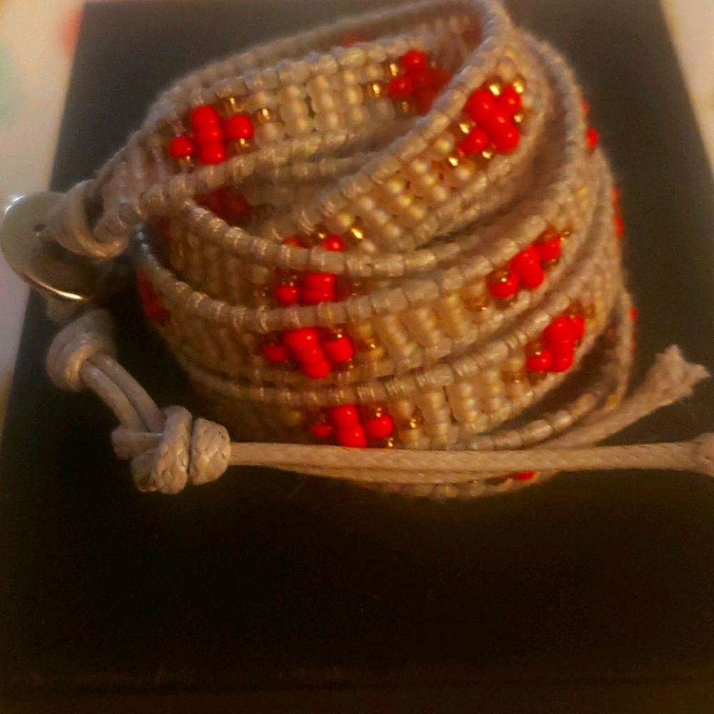 Luludharma 🍒 cherry bead wrap